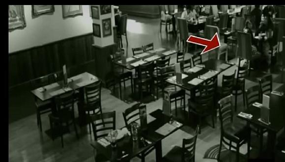 YouTube: Graban suceso paranormal en un restaurante (VIDEO)