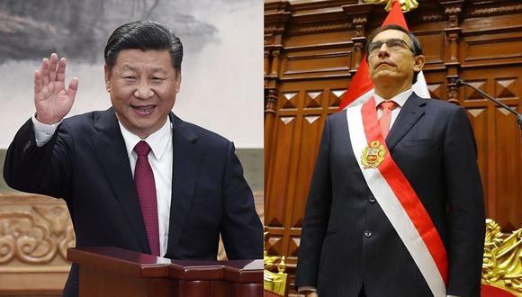 Presidente de China mandó felicitaciones a Martín Vizcarra tras jurar como presidente
