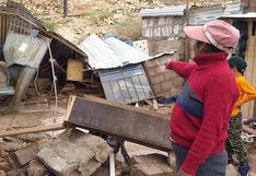 Lluvias dejan tres viviendas colapsadas y otras 30 con fisuras en Cerro Colorado (VIDEO)