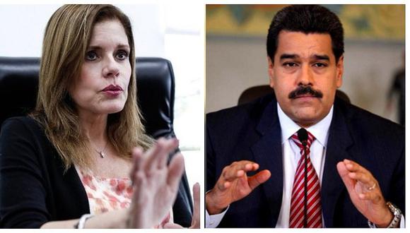 Mercedes Aráoz: Maduro no puede llegar a Perú "sin una invitación"