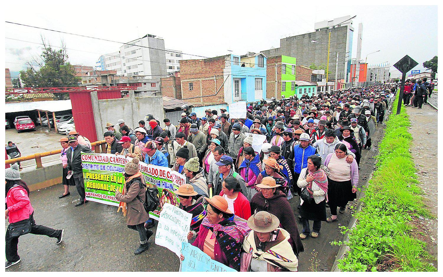 ​Agricultores pedirán 10 % de presupuesto y barreras arancelarias