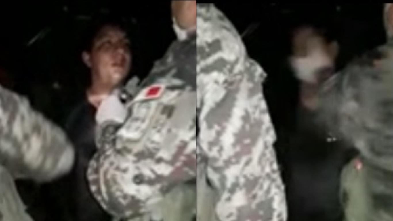 Separan a capitán del Ejército por agredir a ciudadano que no respetó inmovilización social (Foto: captura video Facebook)