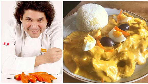 Gastón Acurio comparte su receta casera para preparar ají de gallina