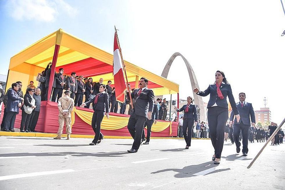 MPT rindió homenaje a la reincorporación de Tacna
