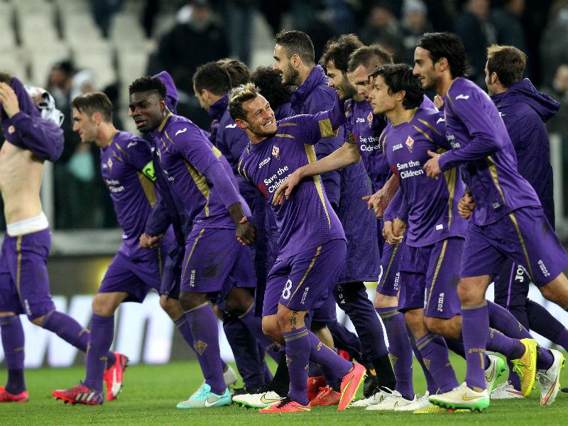 Fiorentina venció 2-1 a la Juventus por la semifinal de la Copa Italia