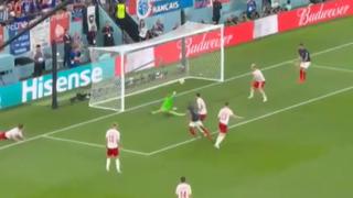 Gol de Francia: Kylian Mbappé anotó el 1-0 sobre Dinamarca por el Mundial 2022