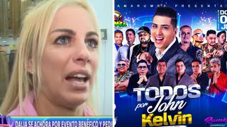 “Los fondos no serán para mis hijos”: Dalia llora y arremete contra concierto a favor de John Kelvin 