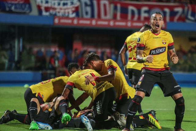 Barcelona SC goleó a Cerro Porteño y se metió al Grupo A de la Copa Libertadores.