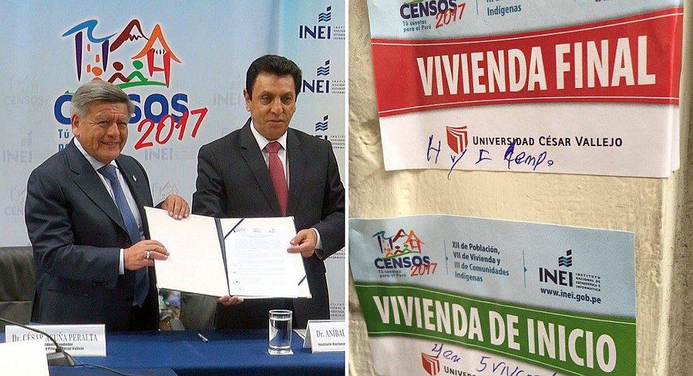 Critican que universidad de César Acuña tenga acceso a base de datos del Censo 2017