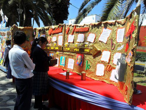 Organizan exposición por el Mes de las Letras