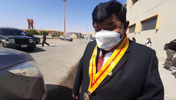 Alcalde provincial de Tacna, Julio Medina, desconoce nulidad de subasta de terrenos aprobada en sesión de concejo el 4 de abril.