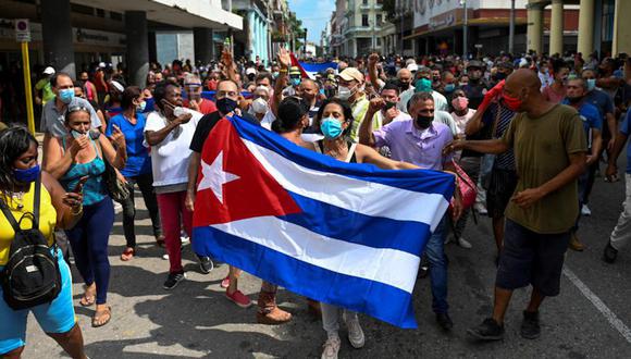 El 'Maleconazo' es un suceso histórico en Cuba. (Foto: AFP)