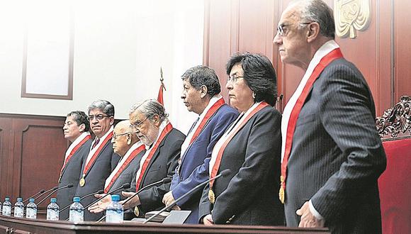 Normativa del Tribunal Constitucional fija orden para relevar a sus magistrados