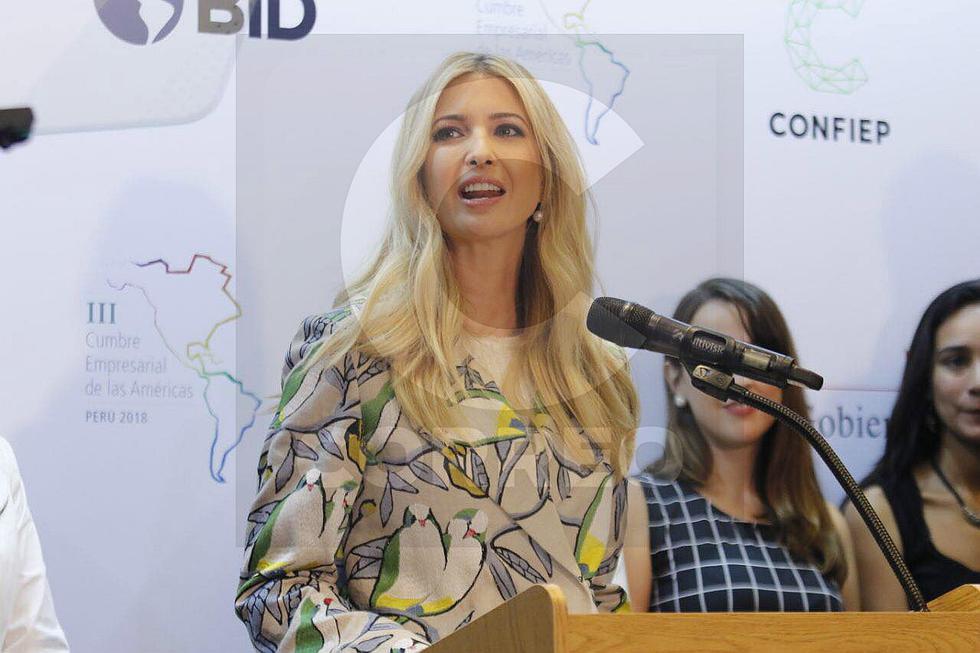 Imágenes de Ivanka Trump en Lima (Galería de fotos)