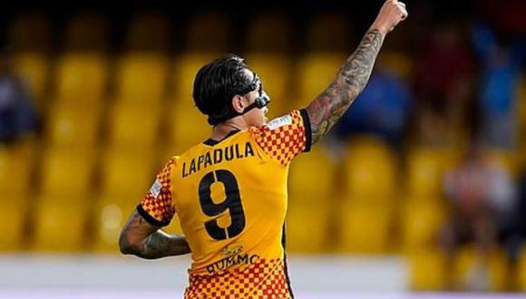 Gianluca Lapadula no fue convocado por el Benevento de  la Serie B. (Foto: Benevento)