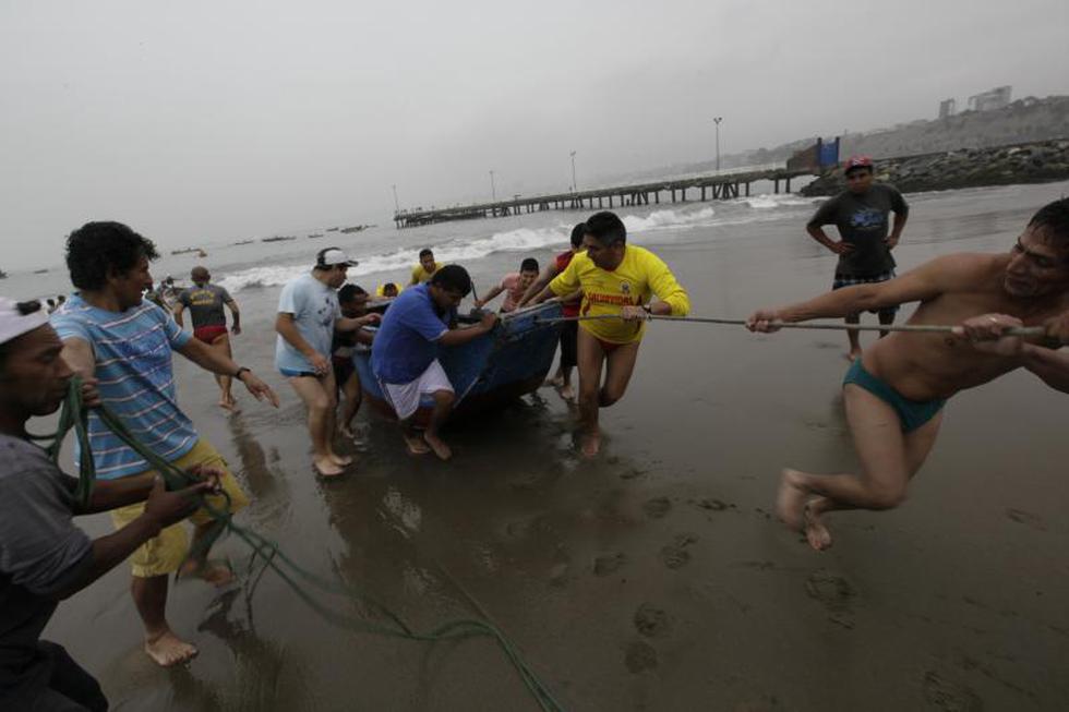 Los estragos del oleaje anómalo en todo el país