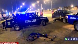 Los Olivos: policía ebrio choca contra minivan y mata a hombre en Panamericana Norte (VIDEO)