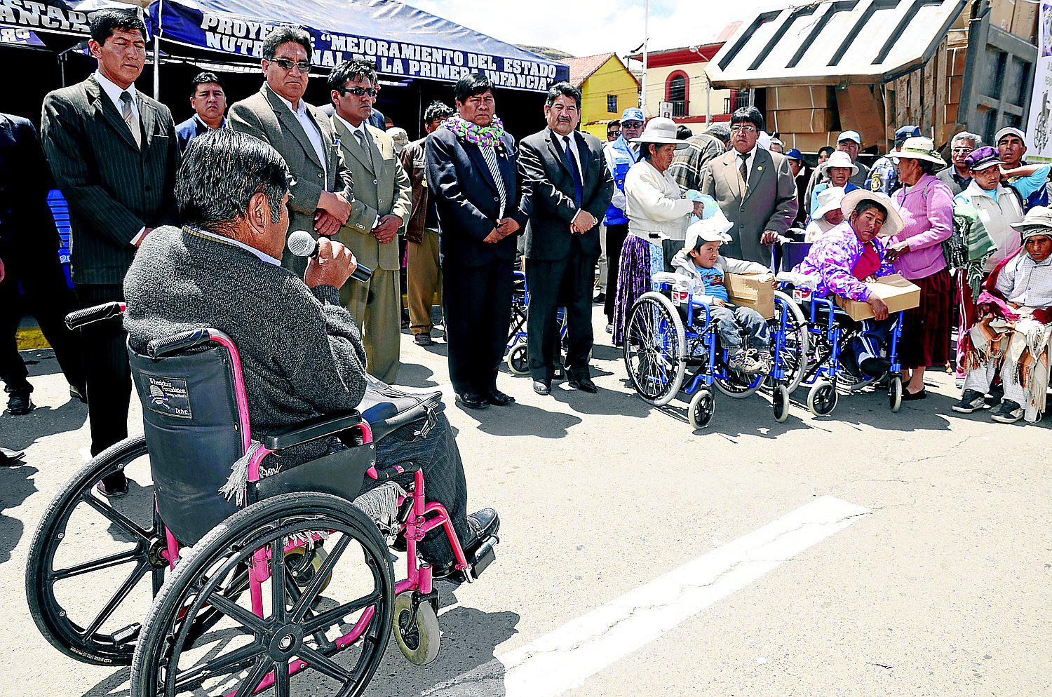 Puno lidera el índice de población con discapacidad