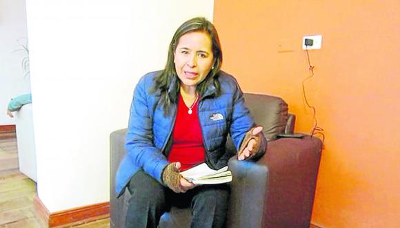 Nidia Vilchez: "Es hora de trabajar para sintonizar con Huancavelica"