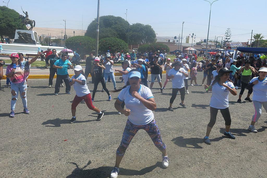 Esperan mil personas en recreovías  de Pocollay