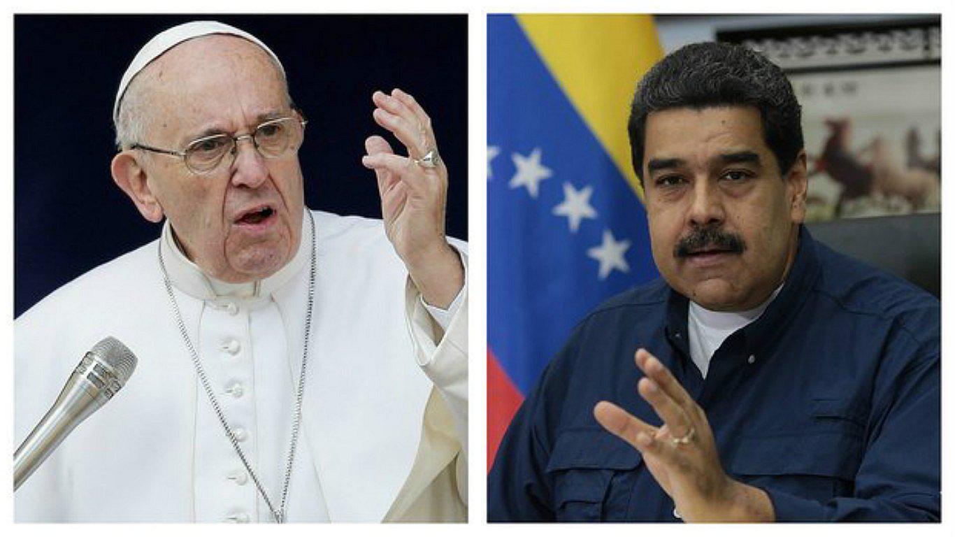Papa Francisco pide elecciones en Venezuela para solucionar la crisis