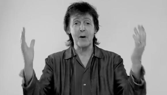 Paul McCartney envió saludo a fans peruanos