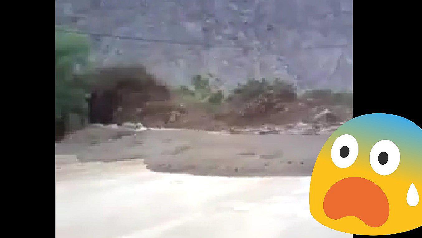 Facebook: Impactantes imágenes de huaico preocupa a usuarios nuevamente (VIDEO)