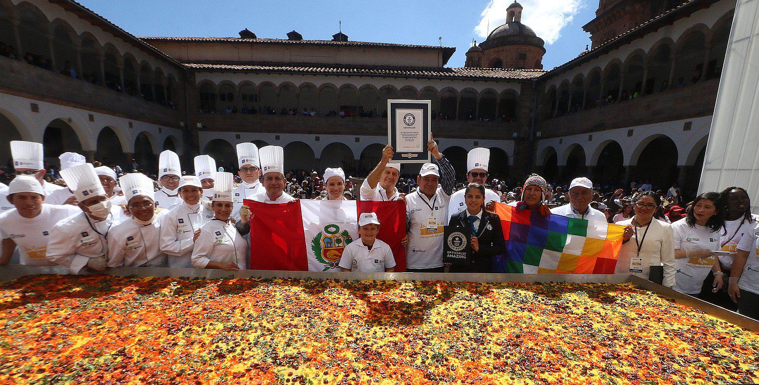 Récord Guinnes se batió en la ciudad del Cusco (FOTOS)