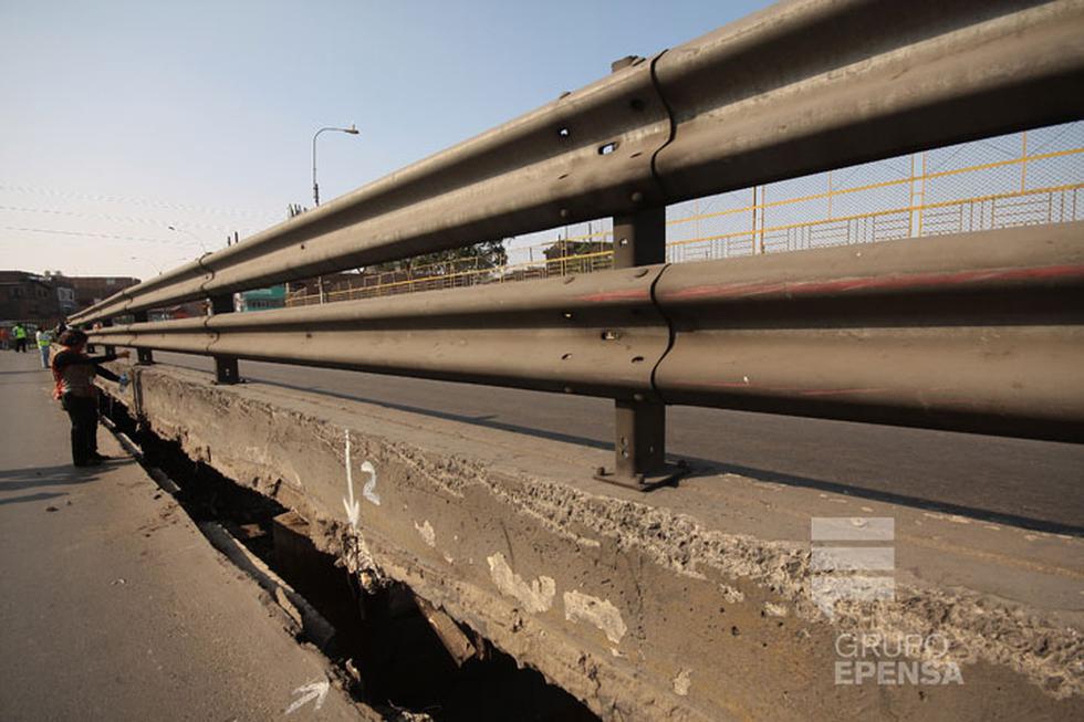 Fotos: Cierre del puente Universitaria provocó caos vehicular