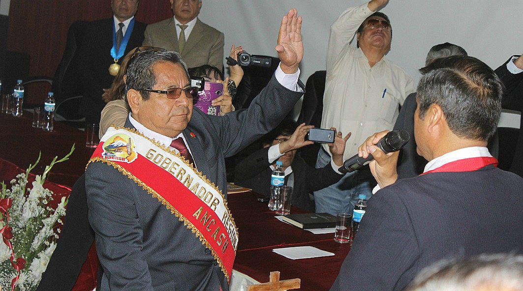 Áncash: Luis Gamarra juramenta como presidente del Coresec 