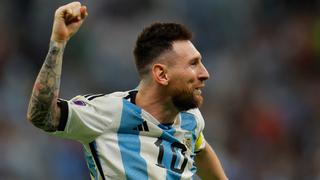 Selección de Argentina y su celebración tras avanzar a las semifinales del Mundial de Qatar 2022