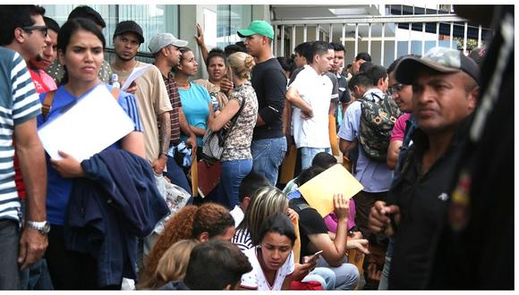 700 ciudadanos venezolanos llegan cada día al Perú