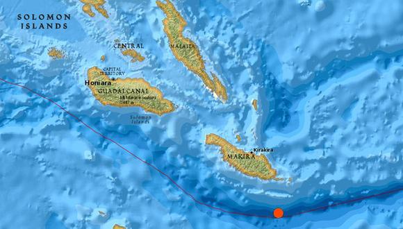 Alerta de Tsunami en Oceanía tras terremoto en las Islas Salomón