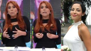 Magaly Medina a Andrea Luna: “Ya no se acuerda cuando venía en calzones a desfilar en mi set”