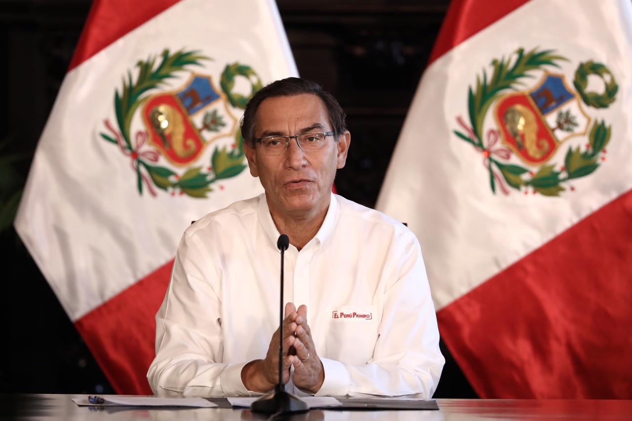 Presidente Martín Vizcarra informará sobre las medidas que se vienen implementando por el estado de emergencia para frenar avance de coronavirus. (Foto: GEC)