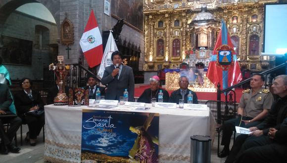 Comisión Multisectorial realizó presentación oficial de la Semana santa 2016