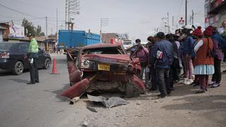 La región Junín tiene una alta tasa de accidentes en carreteras