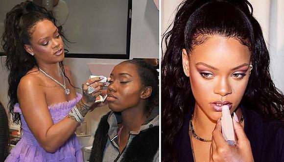Rihanna lanzó línea de maquillaje que revela su verdadero nombre y fans enloquecen 
