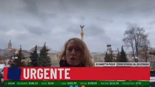 Corresponsal de guerra enviada a Ucrania llama “pelotudo” a compañero durante transmisión (VIDEO)