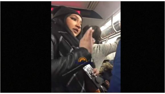 YouTube: Así defendió una peruana a musulmanes atacados en el metro de Nueva York [VIDEO]