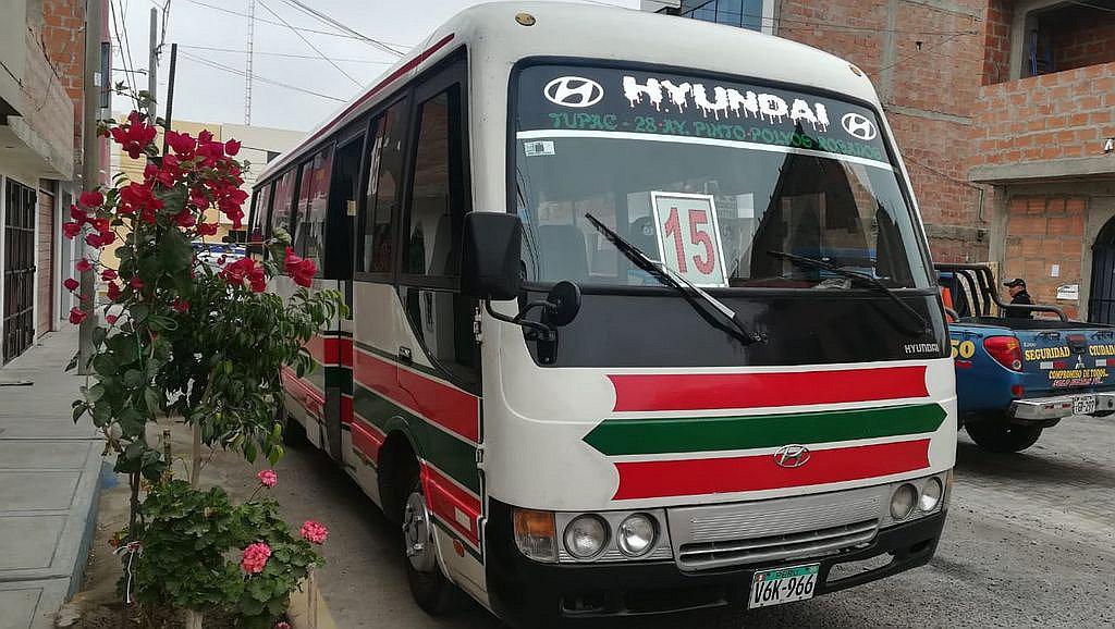 Pasajera de bus ruta 15 se desvanece y llega sin vida a puesto de salud