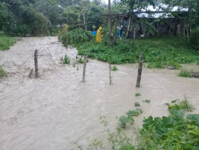 Las lluvias también afectaron el distrito de Granada, en Chachapoyas, Amazonas.  (Foto: COEN)