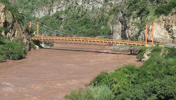 Alerta roja en toda la cuenca del río Apurímac por aumento de caudal