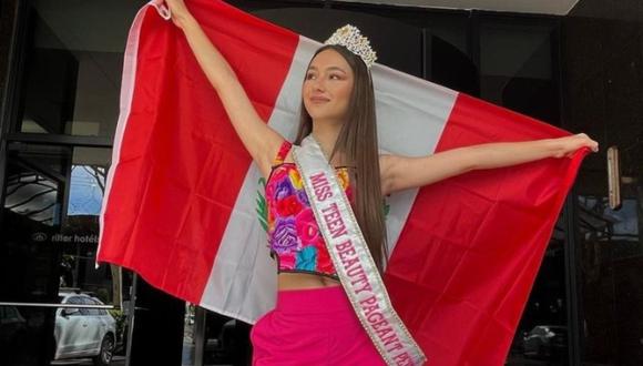 La joven influencer peruana Alexia Barnechea se coronó como la nueva Miss Teen Beauty Global 2022 en Brasil. (Foto: Instagram)