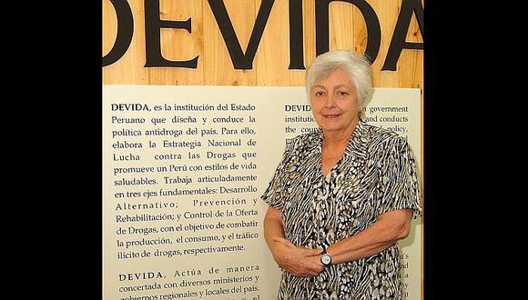 DEVIDA: Carmen Masías es la nueva presidenta ejecutiva