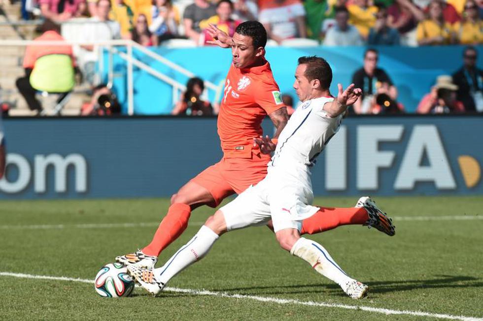 Brasil 2014: Así venció Holanda a Chile por 2 a 0 (FOTOS)