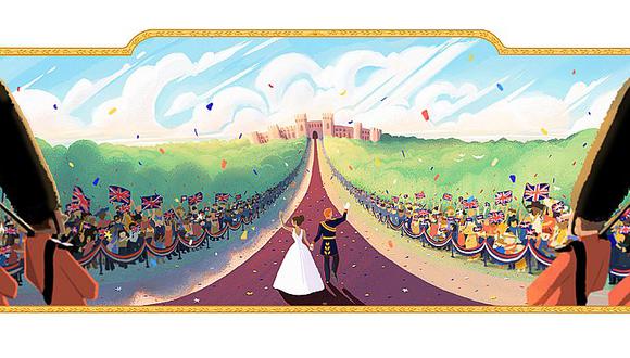 Google nos recuerda la Boda Real entre el Príncipe Harry y Meghan Markle