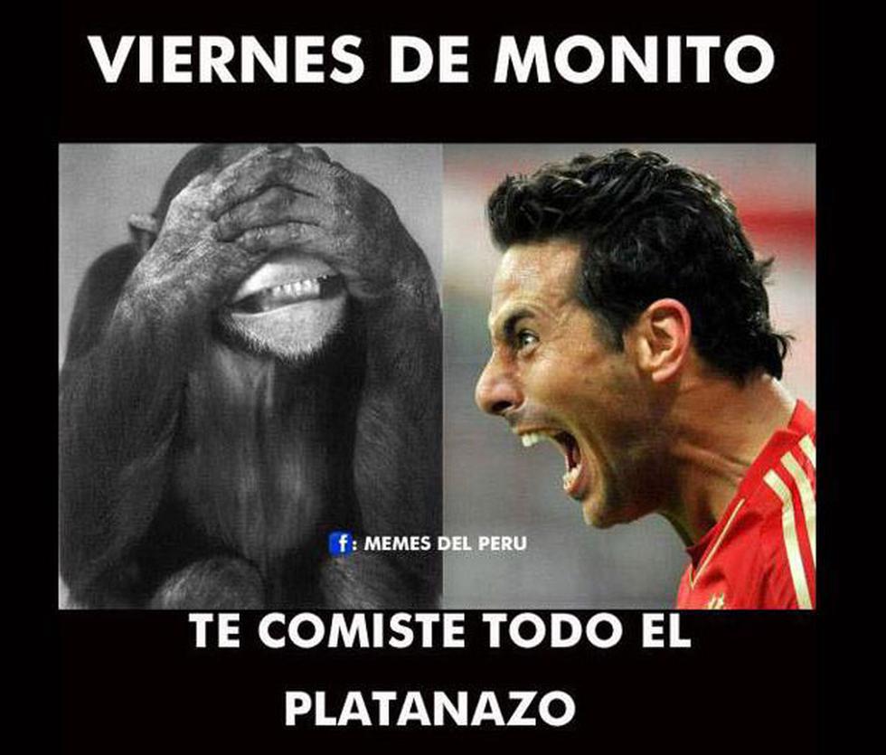 Mira los memes por el gol de Claudio Pizarro