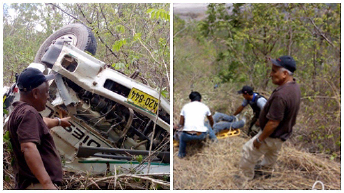 Cusco: Regidor de Ocobamba muere tras volcar camioneta a barranco