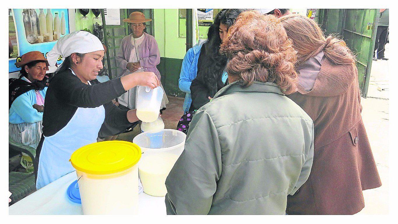 Producción de leche baja de 15 a 8 litros por falta de pastos